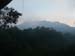 Evening view to Gunung Gede